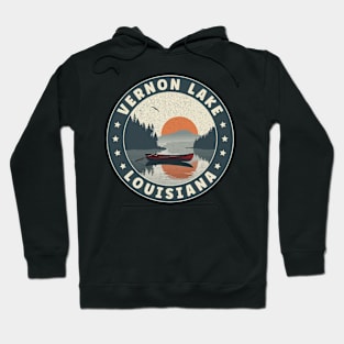 Vernon Lake Louisiana Sunset Hoodie